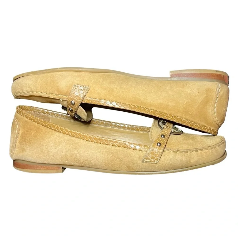 Gianni Bini Casey254 Suede Loafers – Tan – Size 8.5M - Picture 2 of 9